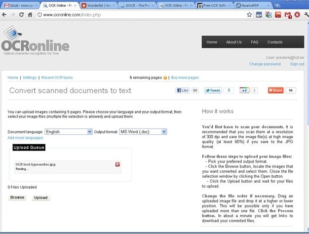 online ocr pdf to text