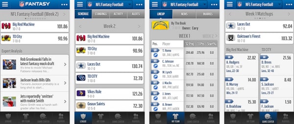 nfl fantasy apps football knocking slobber android awesome official app