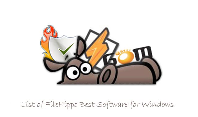 List of FileHippo Best Software for Windows 2013