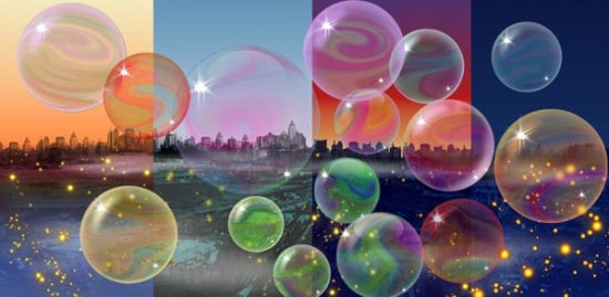 Bubble live wallpaper
