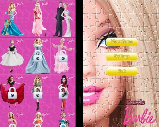 Puzzle Barbie for Android