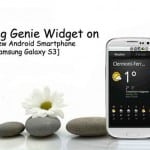 Missing Genie Widget on Samsung Galaxy S3