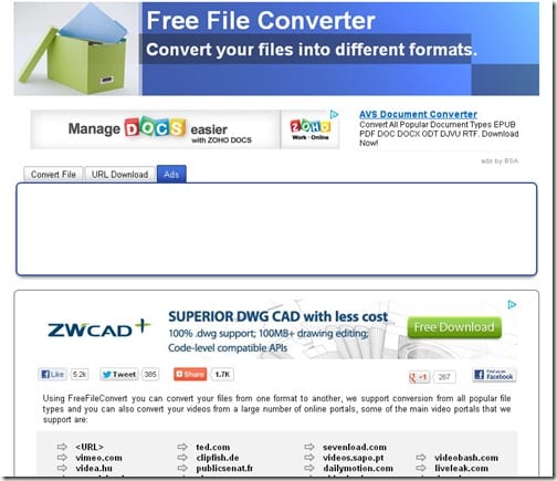 Free File Convert
