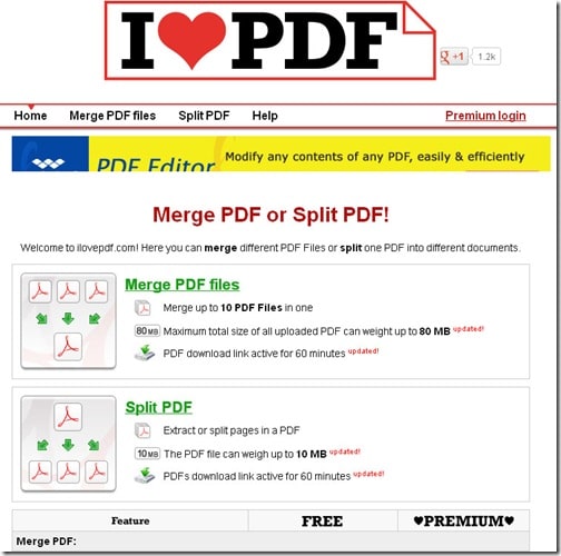 I love PDF