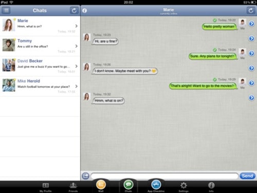 AppMe Chat Messenger for iPad 3