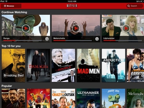 Netflix for ipad 3