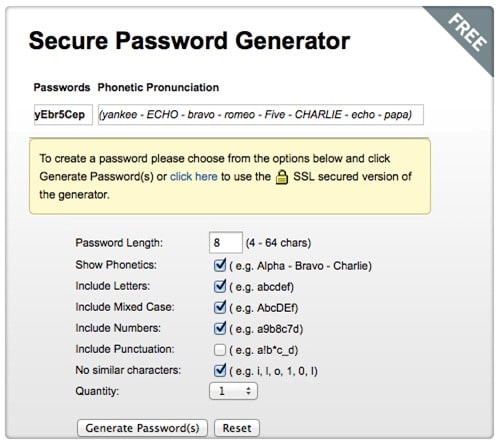 Secure Password Generator by pctools