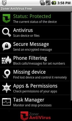 Zoner AntiVirus Free