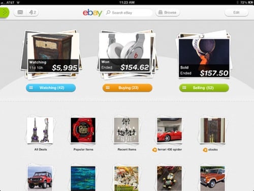 ebay for iPad 3