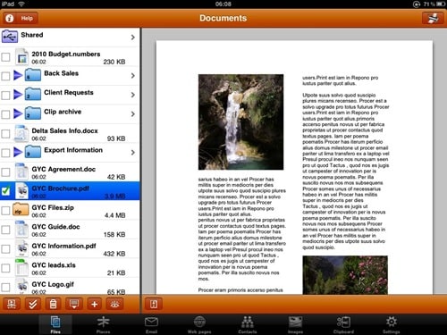 printcentral for ipad 3