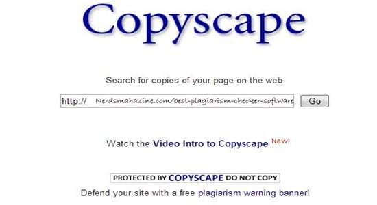 Copyscape-check plagiarism online 