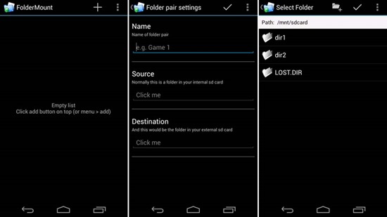 FolderMount for Android