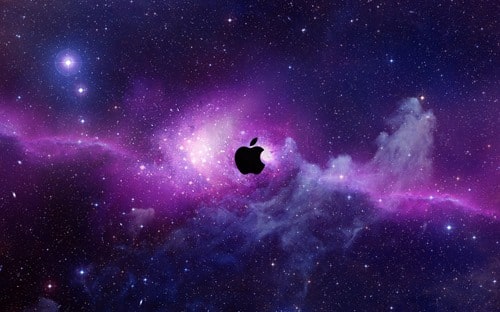 Mac OS X Lion Purple Wallpaper