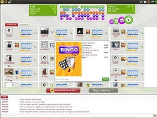 bingo-free online game
