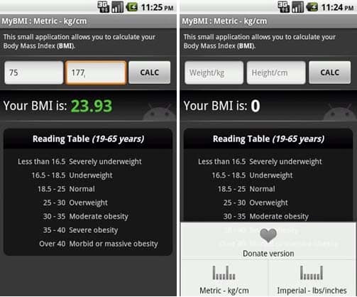 BMI Calculator for Android