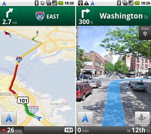 Google Maps with Navigation for Android