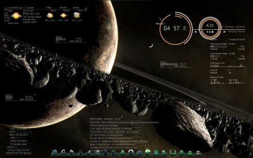 Meteor Glimps for Rainmeter