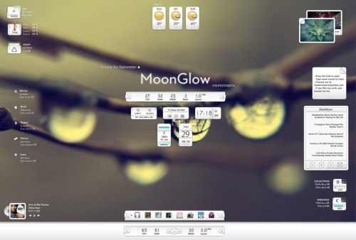 MoonGlow for Rainmeter