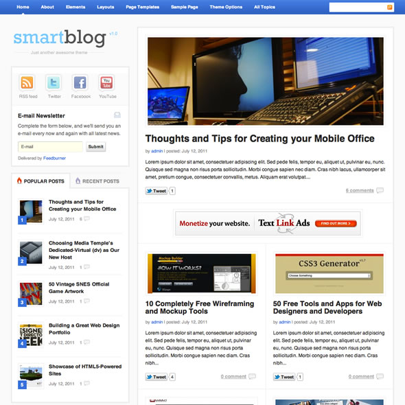 Smartblog for WordPress