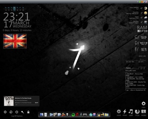 Black parade 7 for Rainmeter