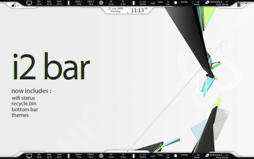 i2 bar for Rainmeter