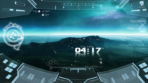 New Rainmeter Desktop