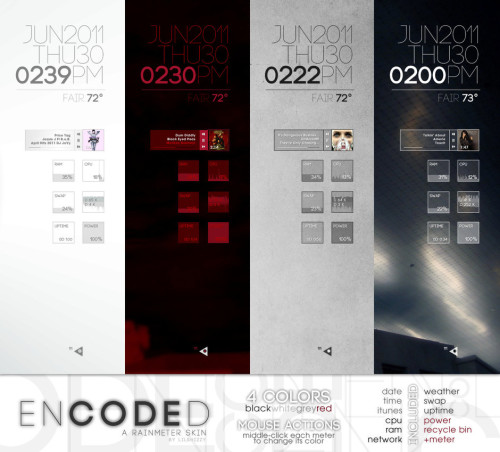 Encoded for Rainmeter