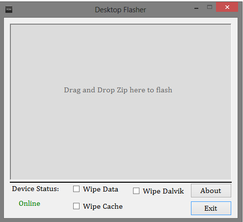 Desktop Flasher
