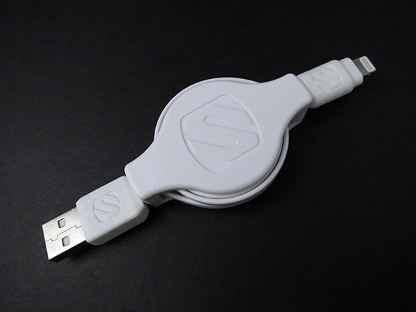 Cellet retractable charging cable