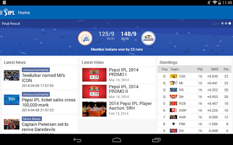 bcci official app