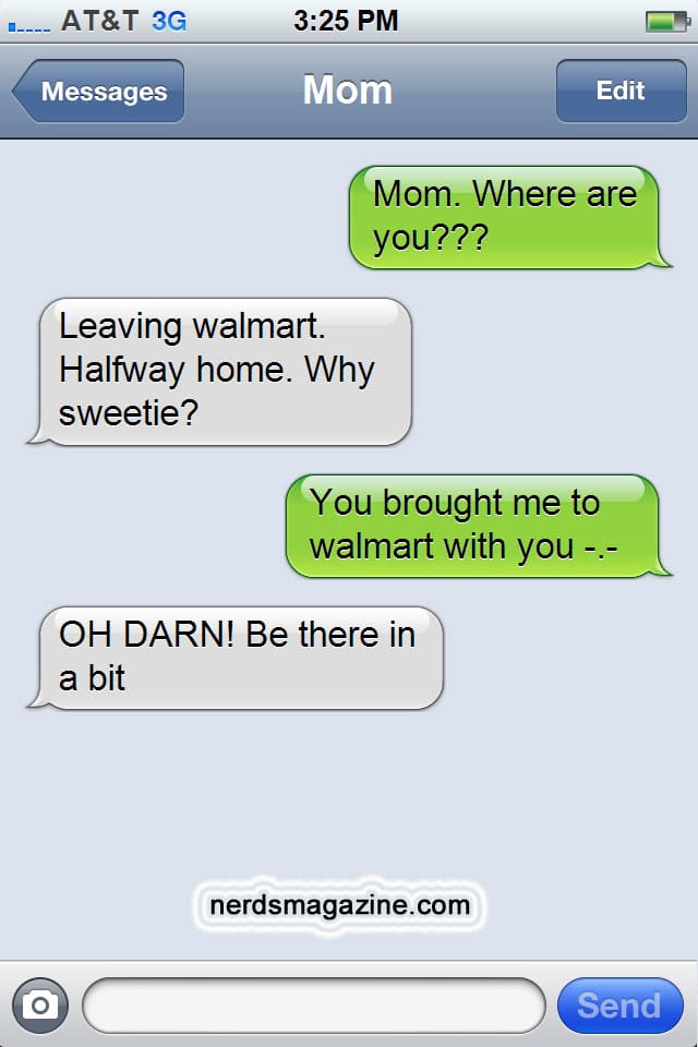 Mom left daughter behind in walmart