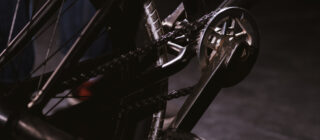 close up of bicycle