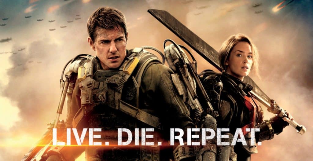 Edge of tomorrow live die repeat