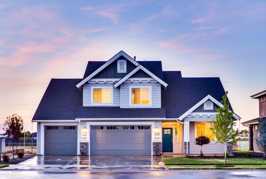 street shot of a house for sale