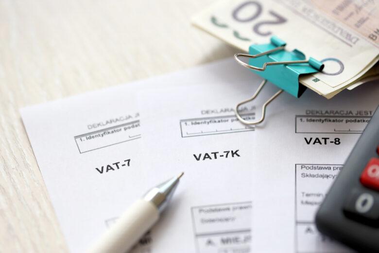 VAT tax paperwork