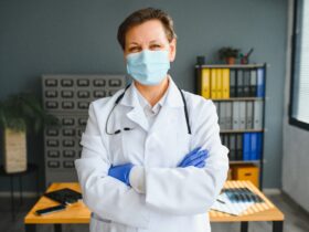 Doctor wearing mask