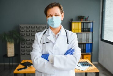 Doctor wearing mask