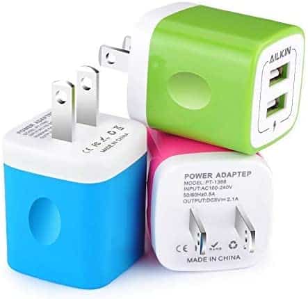 Ailkin colorful phone charger