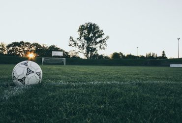 soccer ball on field