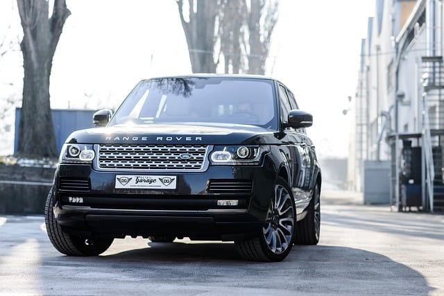 black Range Rover