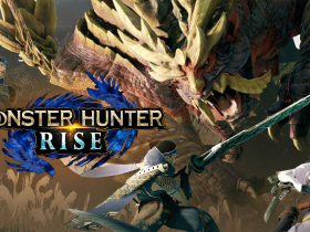 Title picture for the game monster hunter rise