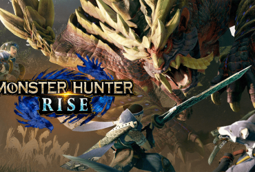 Title picture for the game monster hunter rise