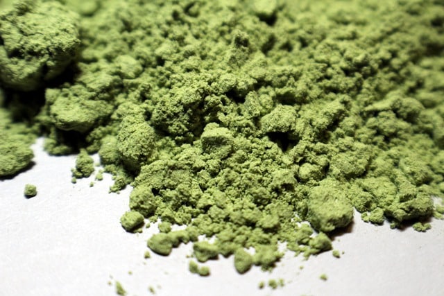 green powder