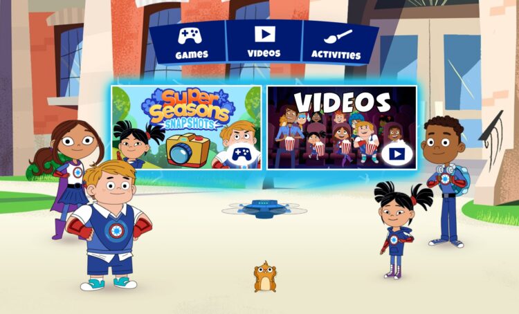 theme screen from Hero Elementary game on PBS kids
