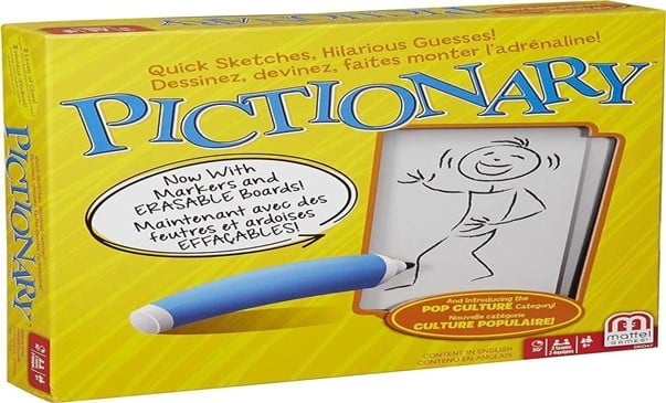Product picture for Pictionary board game
