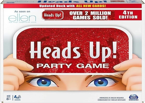 Product picture for the Heads Up! party game