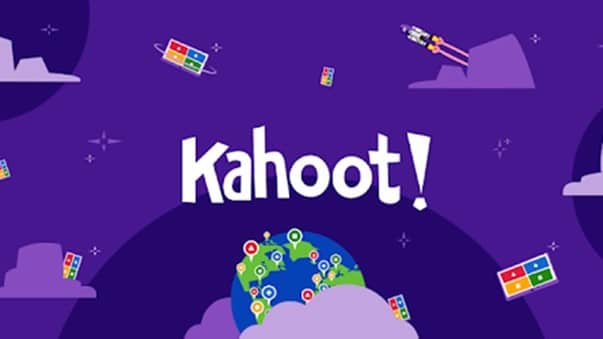 Promo screen for Kahoot! language learning game