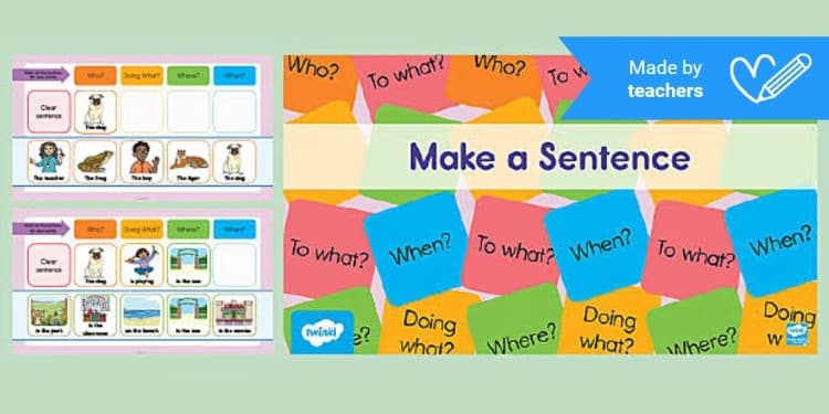 Make a Sentence Game