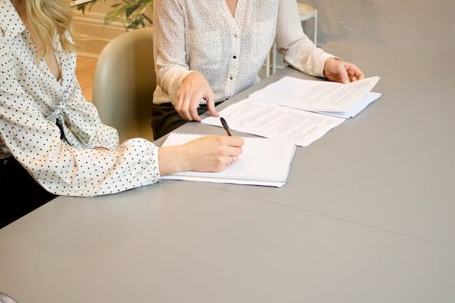 writing a letter