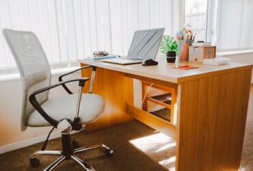 Desk and chair